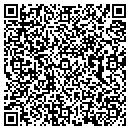 QR code with E & M Supply contacts