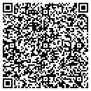 QR code with H B W W contacts