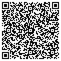 QR code with H B & R contacts