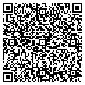QR code with J & M contacts