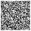 QR code with B & B Glass & Tint Co contacts