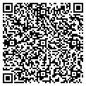 QR code with D & J contacts
