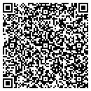 QR code with H & H Gas & Shop contacts