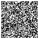 QR code with H F Grain contacts