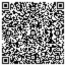 QR code with B J's Lounge contacts