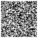 QR code with H & H Racing contacts