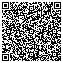 QR code with B & R Wallrock contacts