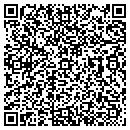 QR code with B & J Travel contacts
