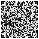 QR code with H & H Ranch contacts