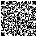 QR code with U & K Testing Center contacts