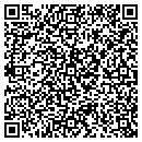QR code with H X Lazy Bar Inc contacts