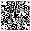QR code with P J's Monograms contacts