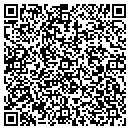 QR code with P & K TV-Electronics contacts