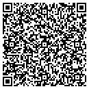 QR code with K & K Pallet contacts