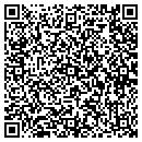 QR code with P James Connor MD contacts