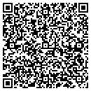 QR code with V's Total Package contacts