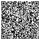 QR code with B & B Locker contacts