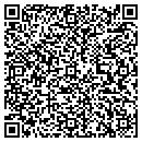 QR code with G & D Pallets contacts