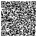 QR code with D & E contacts