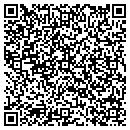 QR code with B & R Liquor contacts