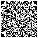 QR code with R Rasmussen contacts