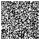 QR code with H & C Video World contacts