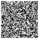 QR code with H Hohenshell contacts