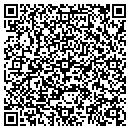 QR code with P & K Tradin Post contacts