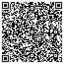 QR code with H & M Antiques contacts