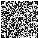 QR code with B & J's Hitching Post contacts