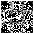 QR code with B & R Wallrock contacts