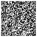 QR code with E & C Body Shop contacts
