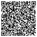 QR code with J & K Auto contacts