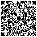 QR code with R Pospisil contacts