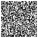 QR code with T & H Painting contacts