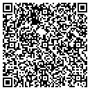 QR code with B & H Backhoe Service contacts