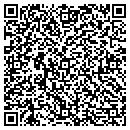 QR code with H E Karish Electronics contacts