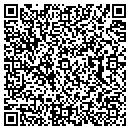 QR code with K & M Design contacts
