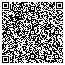 QR code with G & M Marine and Rv contacts