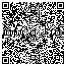 QR code with R & B Farms contacts