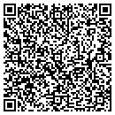 QR code with M & B Farms contacts