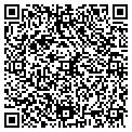 QR code with M B R contacts