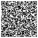 QR code with P & D Machine Inc contacts