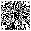 QR code with B & R Custom Concrete contacts