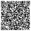 QR code with B & B Vacs contacts