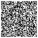 QR code with P T Appliance Repair contacts