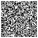 QR code with M W Logging contacts