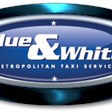 Blue and White Taxi in St Louis Park, MN