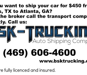 BSK-Trucking auto shipping company