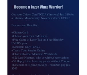 Lazer Warp